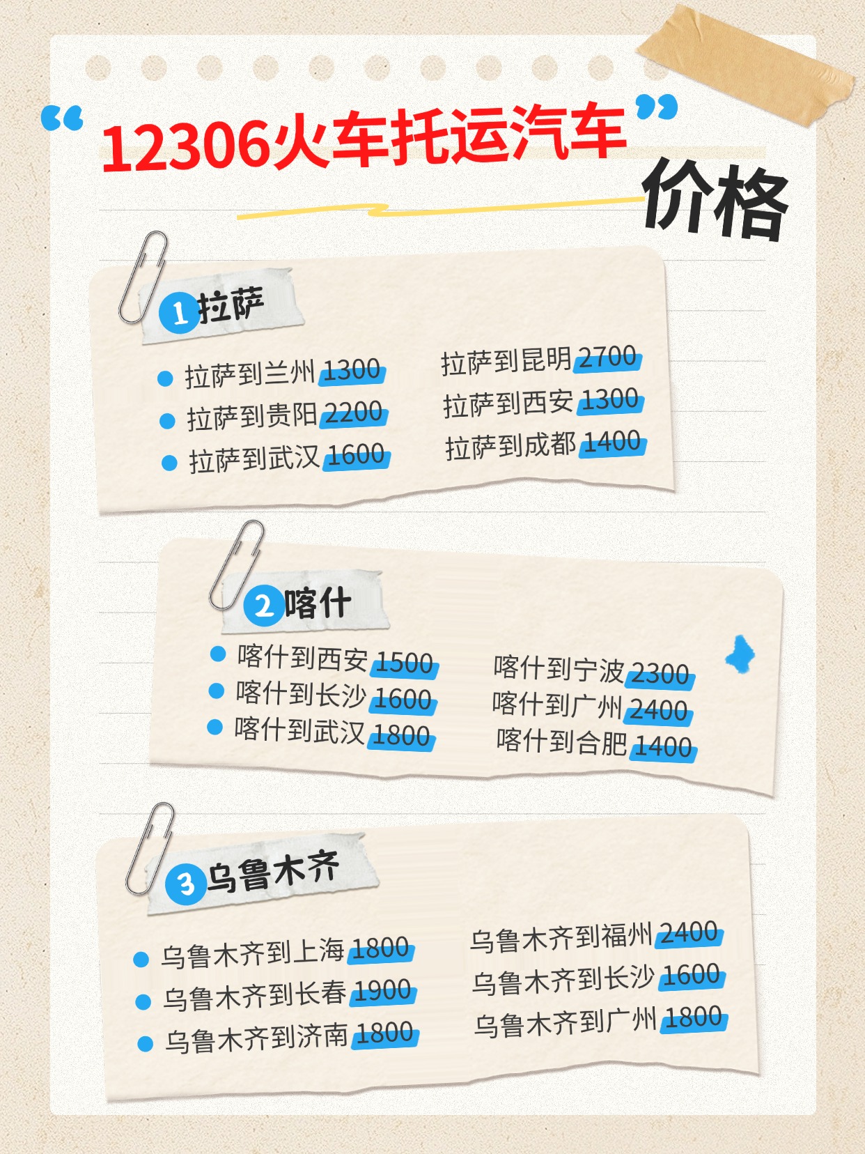 自驾党必看！中车物流12306 火车托运汽车，原来可以这么省