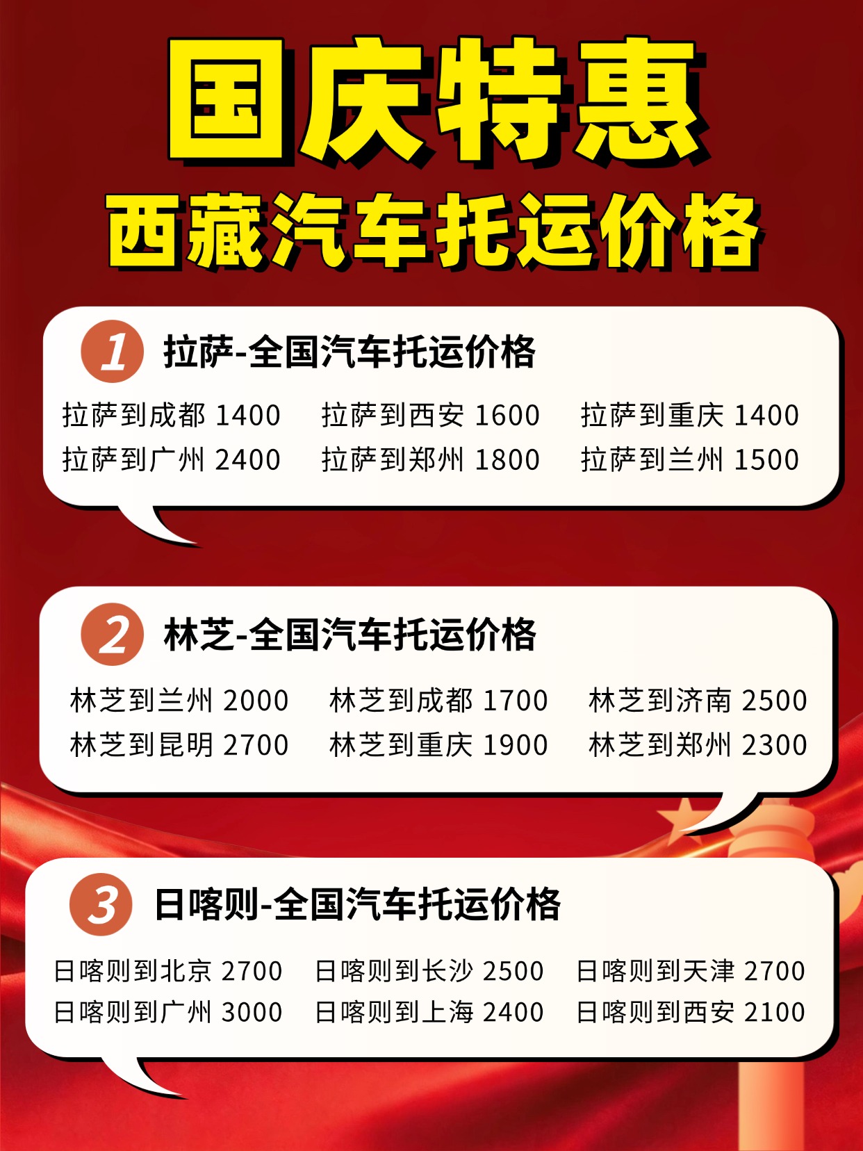 国庆自驾西藏返程，中车物流汽车托运全科普，看完少踩坑