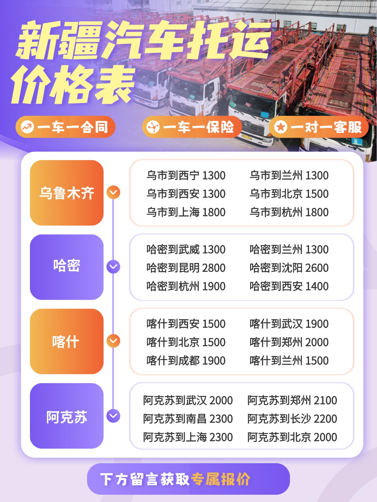 0703-新疆汽车托运
